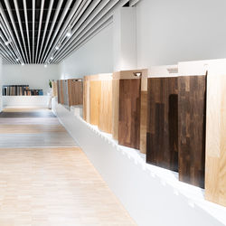 Selection of parquet in the sampling center baustein