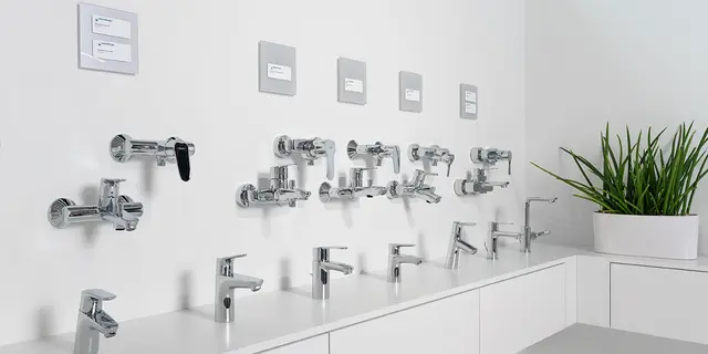sampling center_baustein_Parcours_water_tap part of weisenburger sampling center parcour: water tap