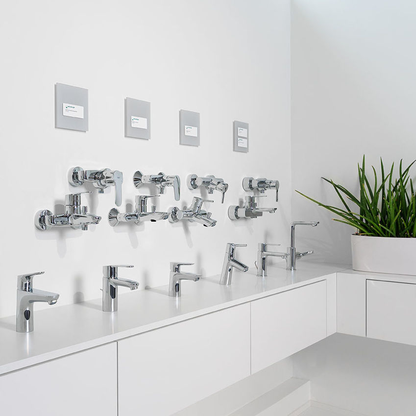 weisenburger-Bemusterungsparcours, Armaturen und Wasserhaehne