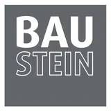 Logo Bemusterungszentrum baustein in weisenburger-anthrazit
