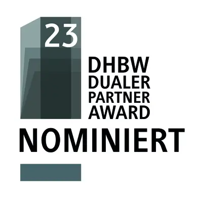 DHBW Dualer Partner Award Nominiert 2023